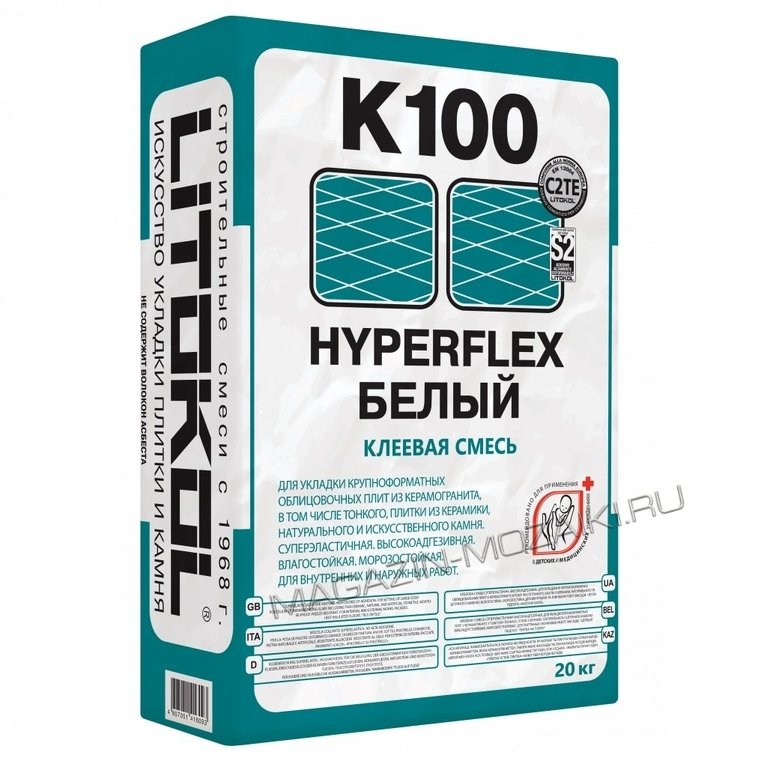 клей для укладки мозаики HYPERFLEX K100