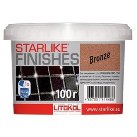 цементная затирка BRONZE Добавка бронзового цвета для STARLIKE 100 г