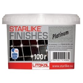 цементная затирка PLATINUM Добавка платинового цвета для STARLIKE 100 г