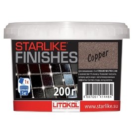 цементная затирка COPPER Добавка медного цвета для STARLIKE 200 г