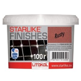 цементная затирка RUSTY Добавка цвета "Красный металлик" для STARLIKE 100 г