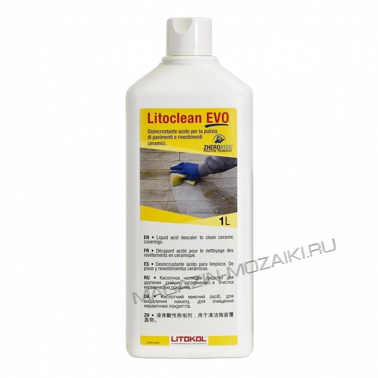 средство для очистки облицовочной поверхности LitoCLEAN EVO 1 л