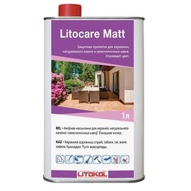 средство для очистки облицовочной поверхности LITOCARE MATT 1 л