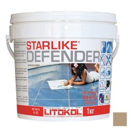 эпоксидная затирка Starlike Defender С.490 Tortora (Серо-бежевый) 1 кг