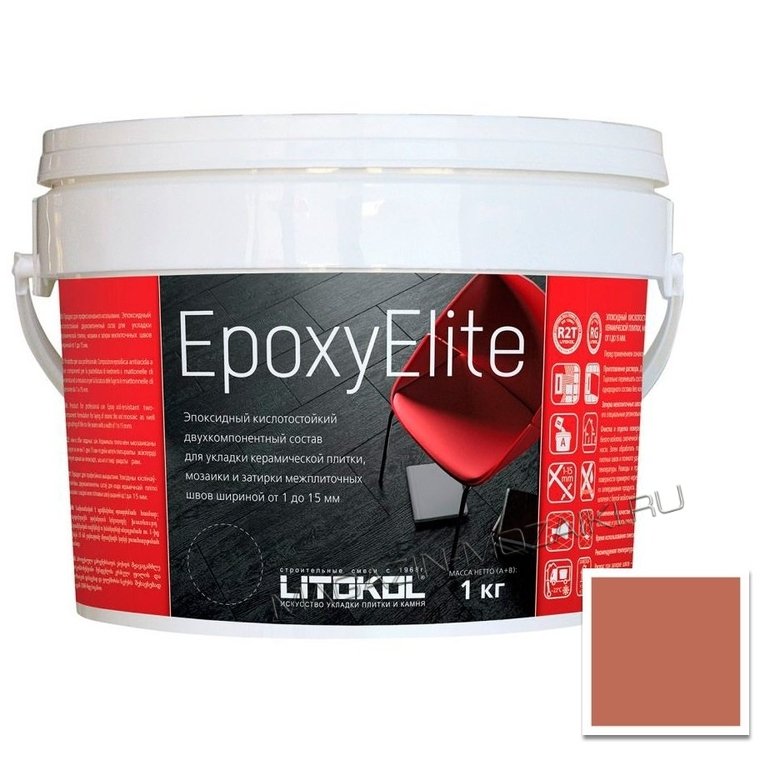 эпоксидная затирка EpoxyElite E.12 Табачный 1 кг