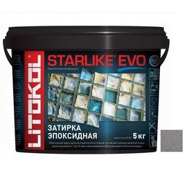 эпоксидная затирка STARLIKE EVO S.115 GRIGIO SETA 5кг