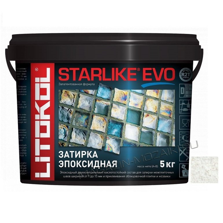 эпоксидная затирка STARLIKE EVO S.202 NATURALE 5 кг