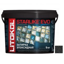 эпоксидная затирка STARLIKE EVO S.140 NERO GRAFITE 5 кг