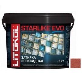 эпоксидная затирка STARLIKE EVO S.580 ROSSO MATTONE 5 кг