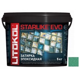 эпоксидная затирка STARLIKE EVO S.420 VERDE PRATO 5 кг