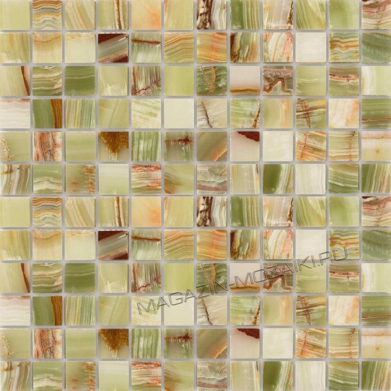 мозаика Onice Jade Verde POL 23x23x7