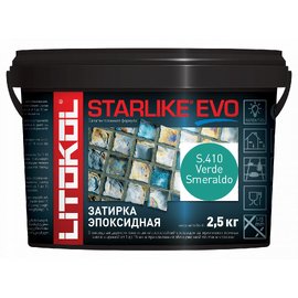 Эпоксидная затирка STARLIKE EVO S.410 Verde Smeraldo 2,5 кг.