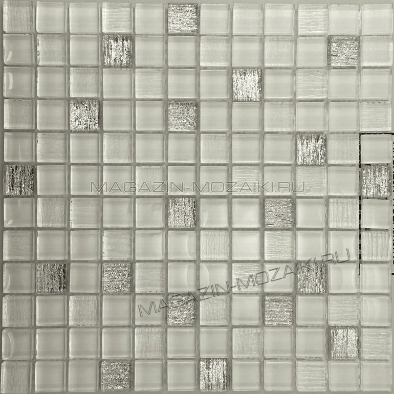 мозаика Vesta White 8 мм.
