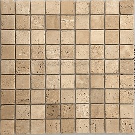 мозаика Travertine Classic Tum. 30х30х7 мм.