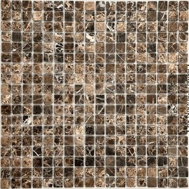 мозаика Emperador Dark TUM 15x15х4 мм