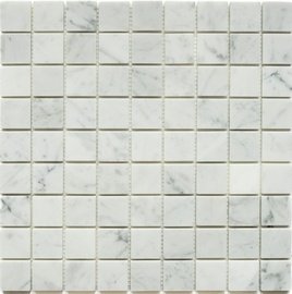 мозаика Bianco Carrara pol. 30x30x7