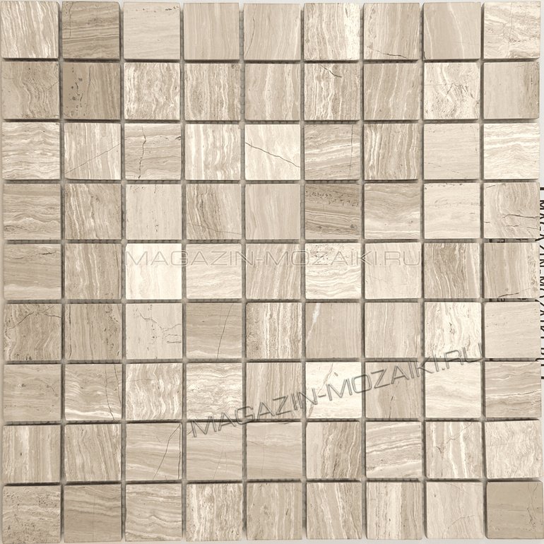 мозаика Wood Vien pol. 30X30х7 мм.