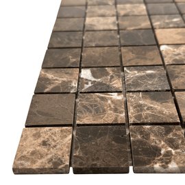 мозаика Emperador Dark POL 30x30х7 мм.
