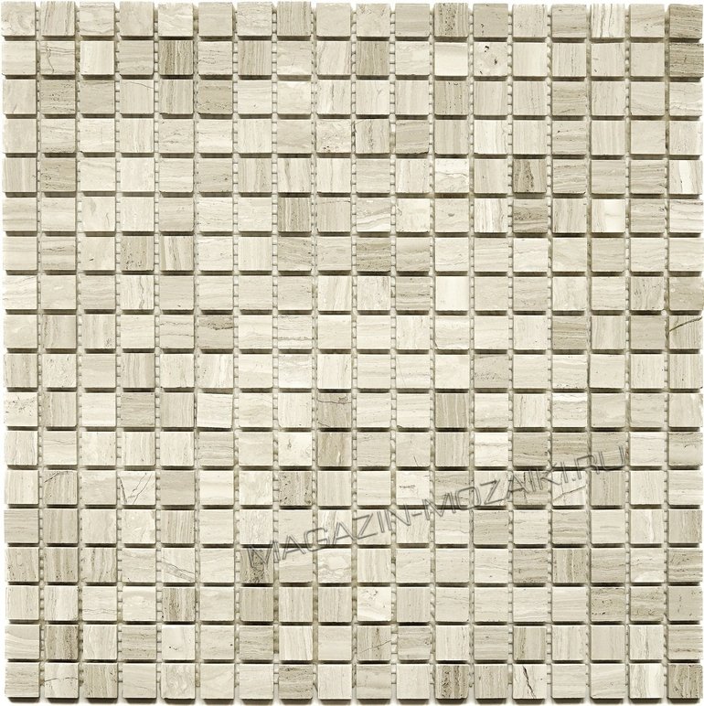 мозаика Wood Vien pol. 15X15х4 мм.