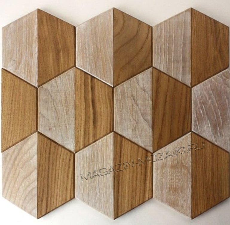 мозаика wood58 деревянная