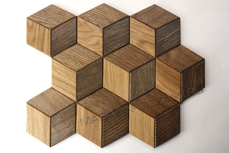 мозаика wood72 деревянная