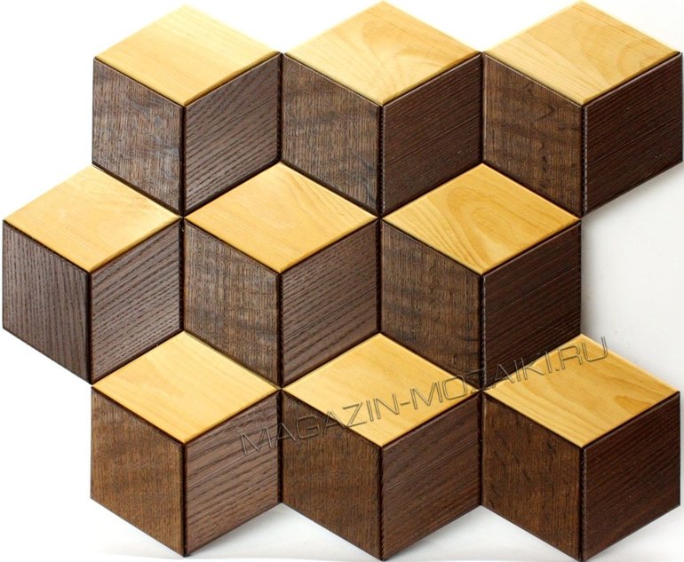 мозаика wood73 деревянная