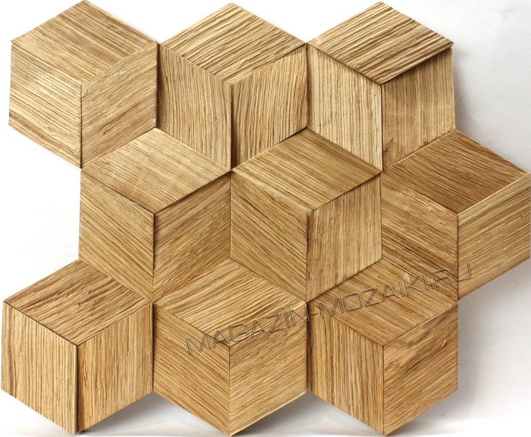 мозаика wood74 деревянная