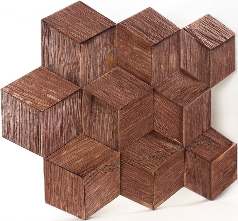 мозаика wood78 деревянная