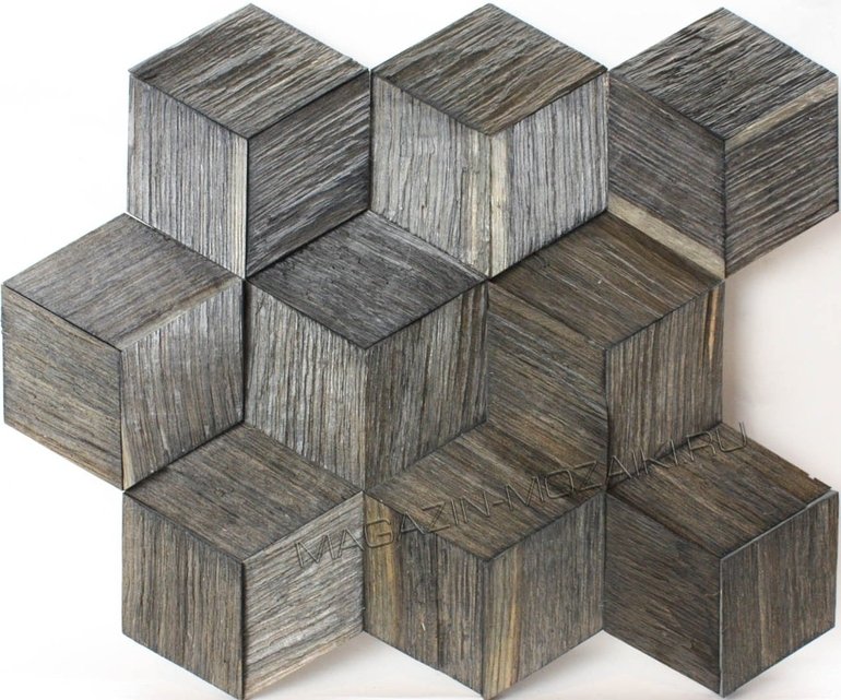 мозаика wood81 деревянная