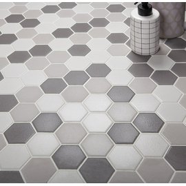 мозаика Hexagon Grey Mix Antislip 51x59