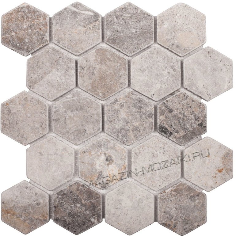 мозаика Hexagon VLg Tumbled (305X305X8)