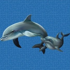 панно Панно Dolphin Family