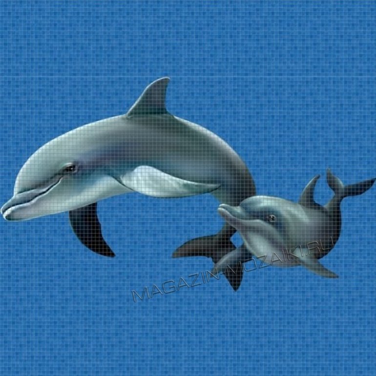 панно Панно Dolphin Family
