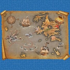 панно Панно Pirates map