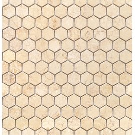 мозаика Botticino MAT hex 18x30x6