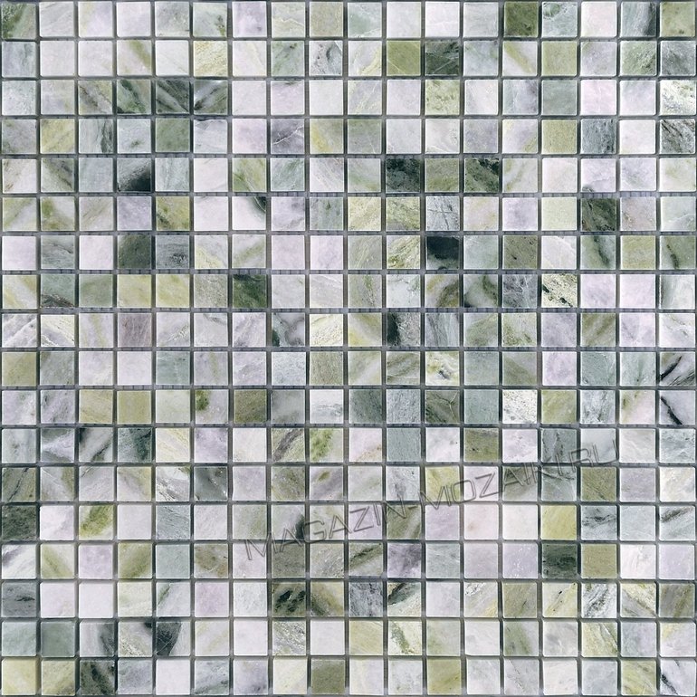 мозаика Onice Verde oliva POL 15x15x7
