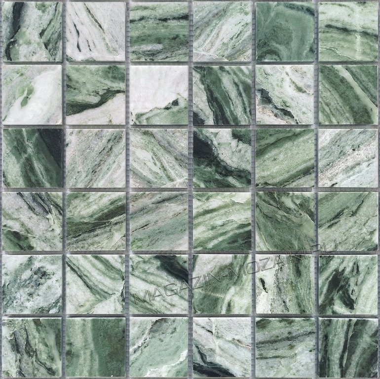 мозаика Onice Verde oliva POL 48x48x7