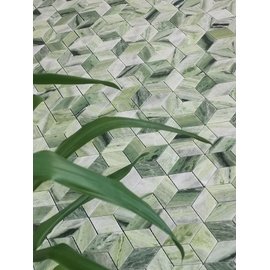 мозаика Onice Verde oliva POL  diamond 96x55x7