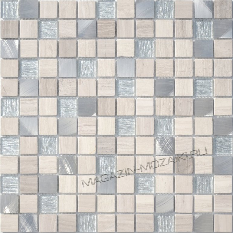 мозаика Silver Flax 23x23x4