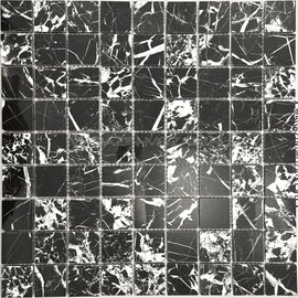 мозаика NERO MARQUINA POL 30
