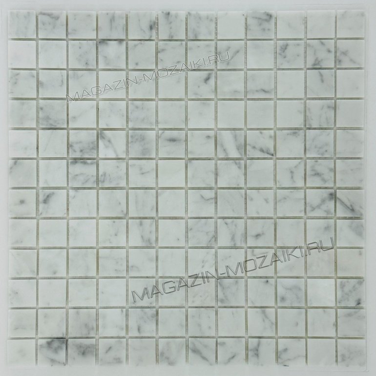 мозаика CARRARA WHITE MAT