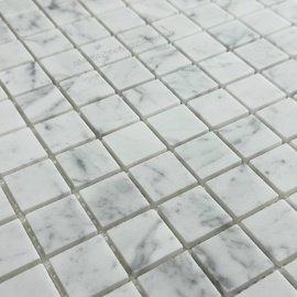 мозаика CARRARA WHITE MAT