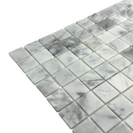 мозаика CARRARA WHITE POL