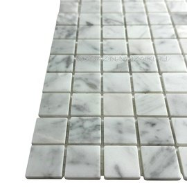 мозаика CARRARA WHITE POL