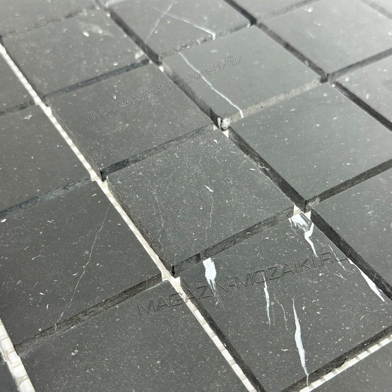 мозаика NERO MARQUINA POL 48