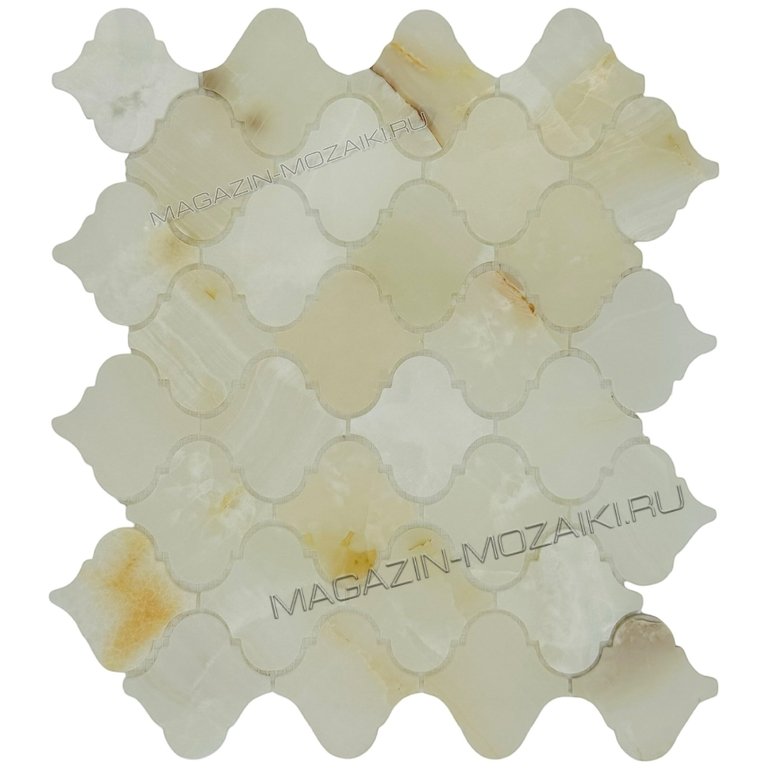 мозаика ARABESCO ONYX WHITE