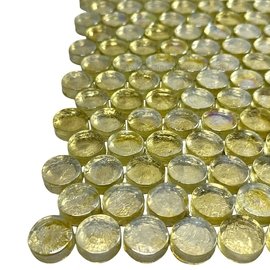 мозаика ROUND LUX GOLD