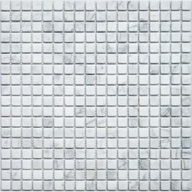 мозаика Bianco Carrara Tum. 15x15х4 мм.