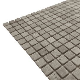 мозаика TRAVERTINE GRAY TUM 15х15х4 мм