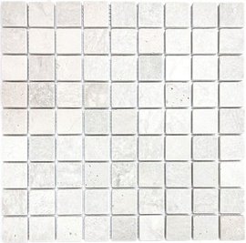 мозаика TRAVERTINE GRAY TUM 30x30х7 мм